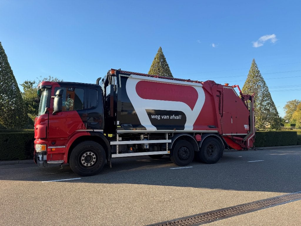 Scania P280 vuilniswagen Geesink GPM3 20m³, Automaat, Achterwielaandrijving, Euro 6, Scania