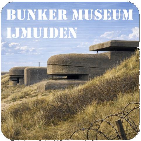 WW2 Bunker Museum IJmuiden magneet, Ophalen of Verzenden, Landmacht, Nederland, Overige typen