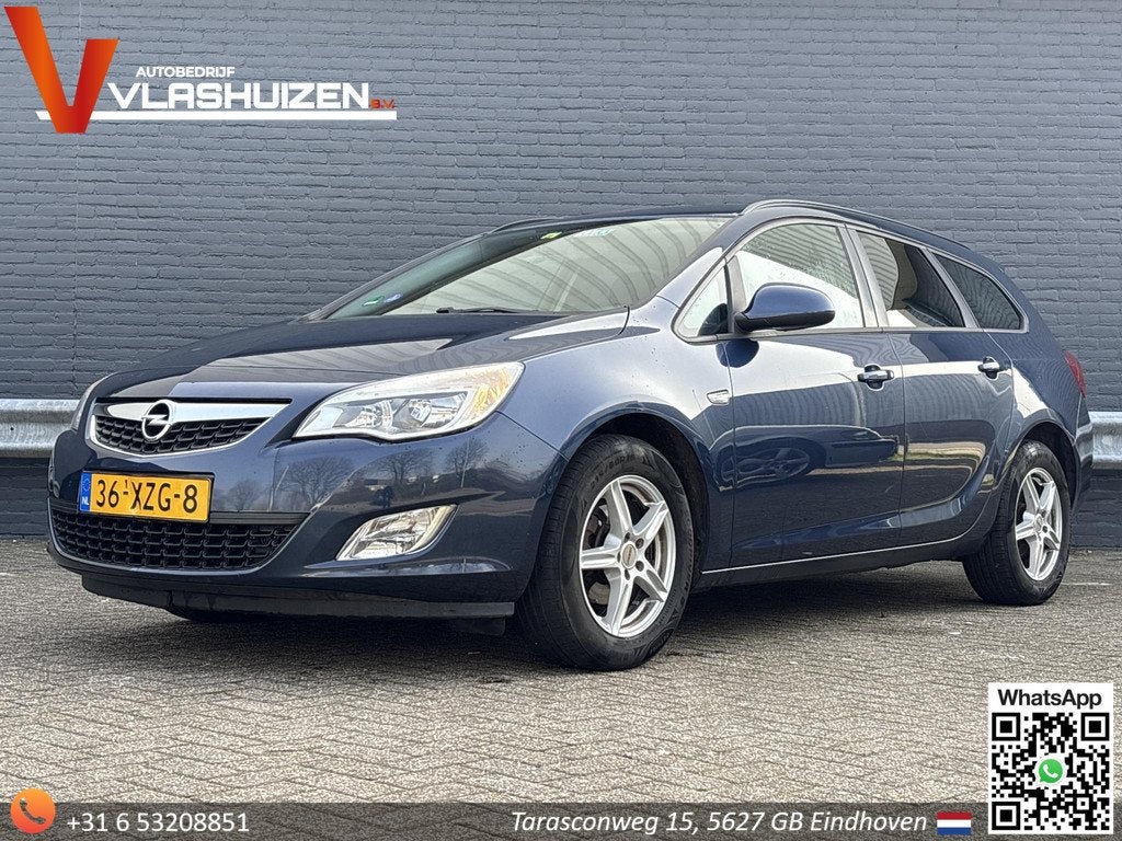 Opel Astra Sports Tourer 1.4 Turbo Edition | Airco | Cruise, Auto's, Opel, Bedrijf, Te koop, Astra, ABS, Airbags, Airconditioning