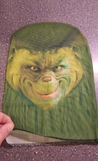 nieuwGrinch Balaclava - /Masker, Ophalen of Verzenden, Zo goed als nieuw, Kerstmis of Sinterklaas, Accessoires