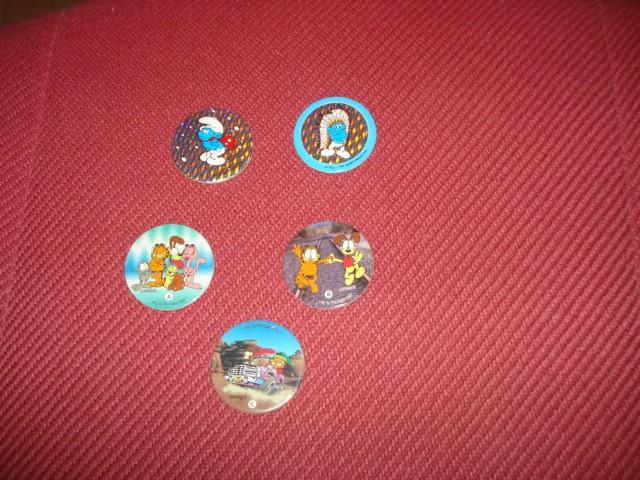 SMURFEN, CARFIELD FLIPPO'S ,1995 ( 5 STUKS ) ZIE TEKST, Ophalen of Verzenden, Strip, Losse flippo's