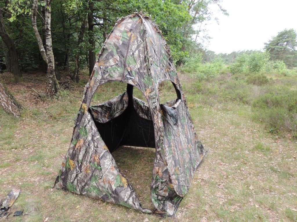 camouflage tent, Ophalen, Zo goed als nieuw, Tot en met 3