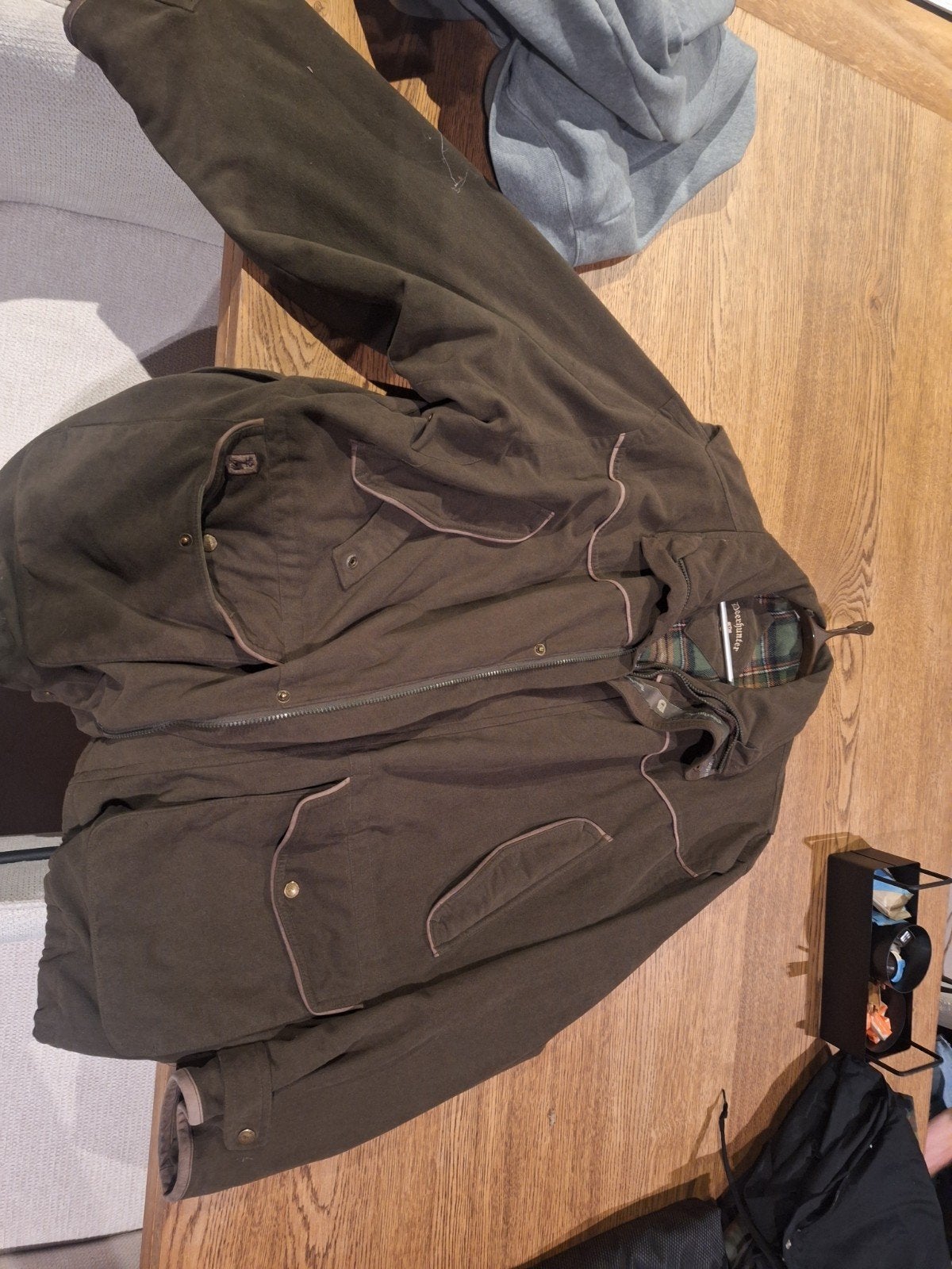Warme Deerhunter jachtjas - Ideaal voor de jacht, Ophalen, Overige maten, Gedragen, Groen