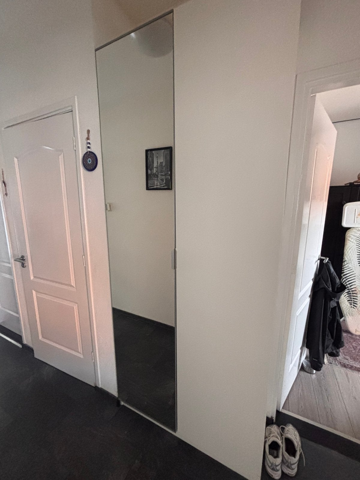 Garderobekast voor gang/hal met 1 spiegel deur, Ophalen, Zo goed als nieuw, 25 tot 50 cm, Minder dan 100 cm