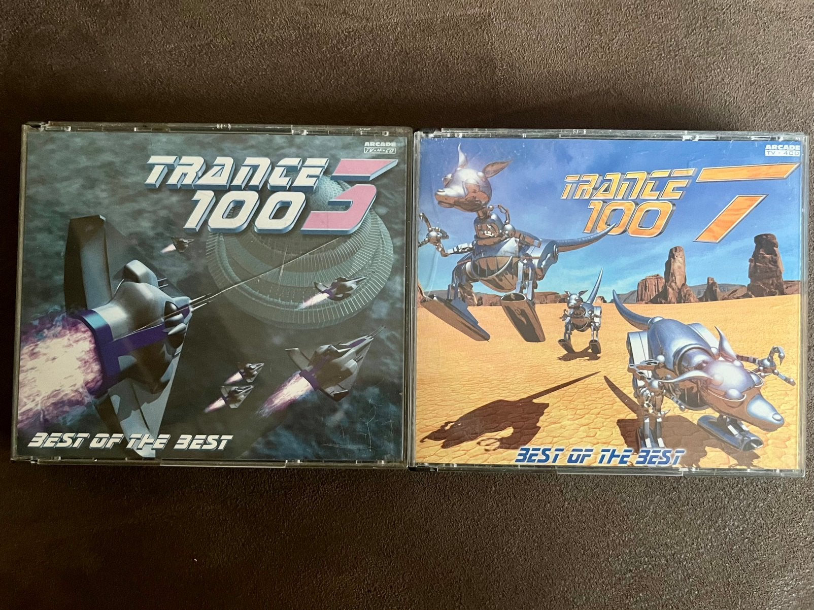 Trance 100 deel 3 en 7, Ophalen of Verzenden, Zo goed als nieuw