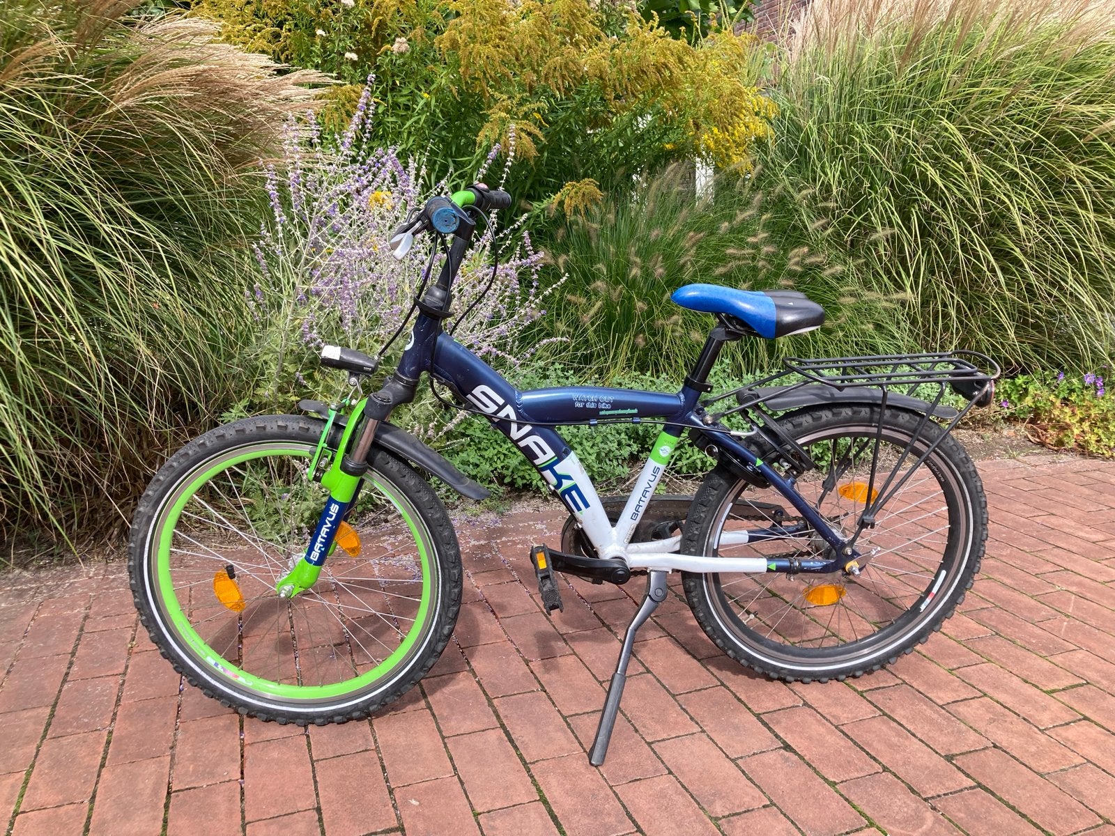 Batavus Snake Kinderfiets 22 inch, Fietsen en Brommers, Ophalen, Gebruikt, Terugtraprem, 20 inch of meer