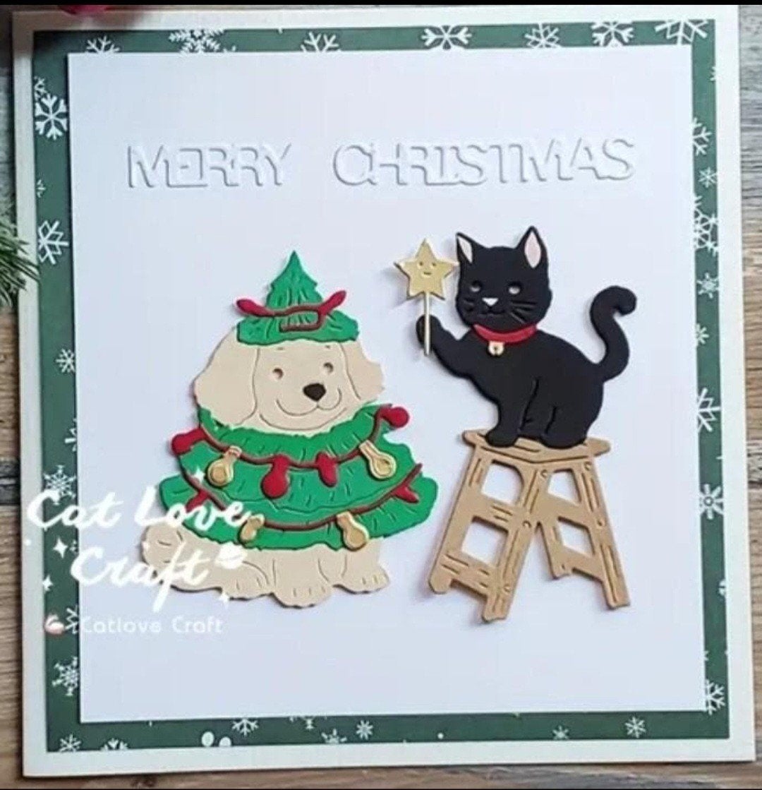 Nieuw  Snijmal  hondje / kerst/ verlichting, Ophalen of Verzenden, Nieuw, Kerst, Pons of Mal