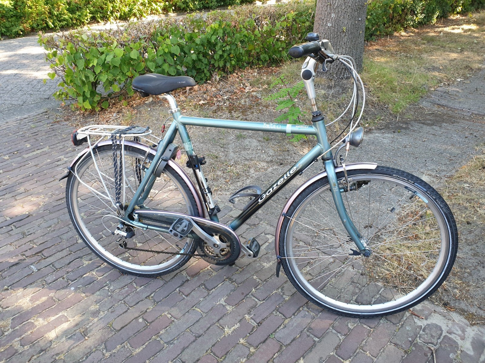 Gazelle Medeo Track & Trail, Fietsen en Brommers, Fietsen | Heren | Herenfietsen, Ophalen, Gebruikt, Velgrem, Versnellingen