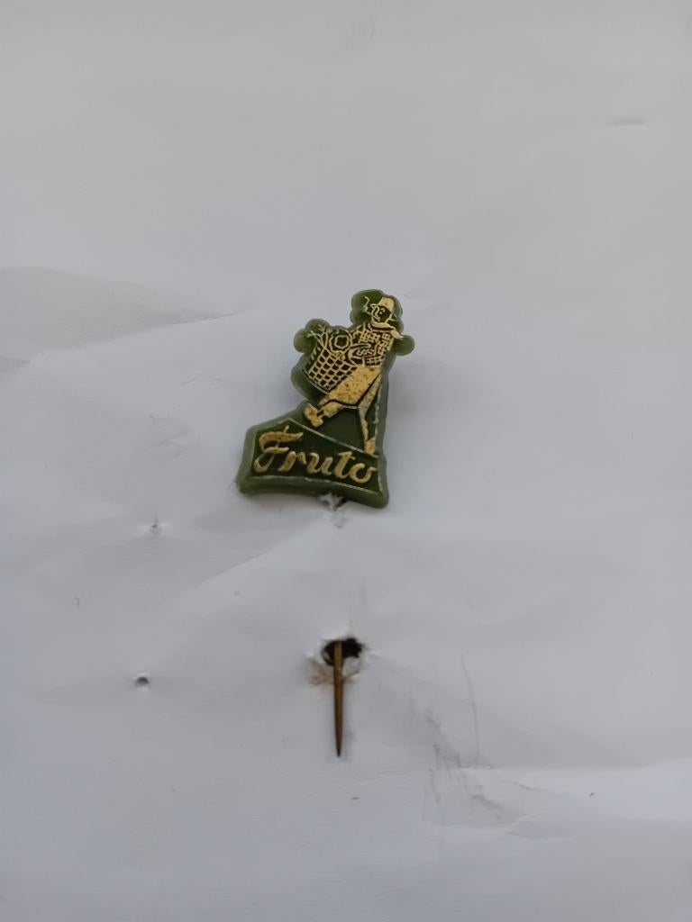 Pin - Fruto, Ophalen of Verzenden, Gebruikt, Merk, Speldje of Pin