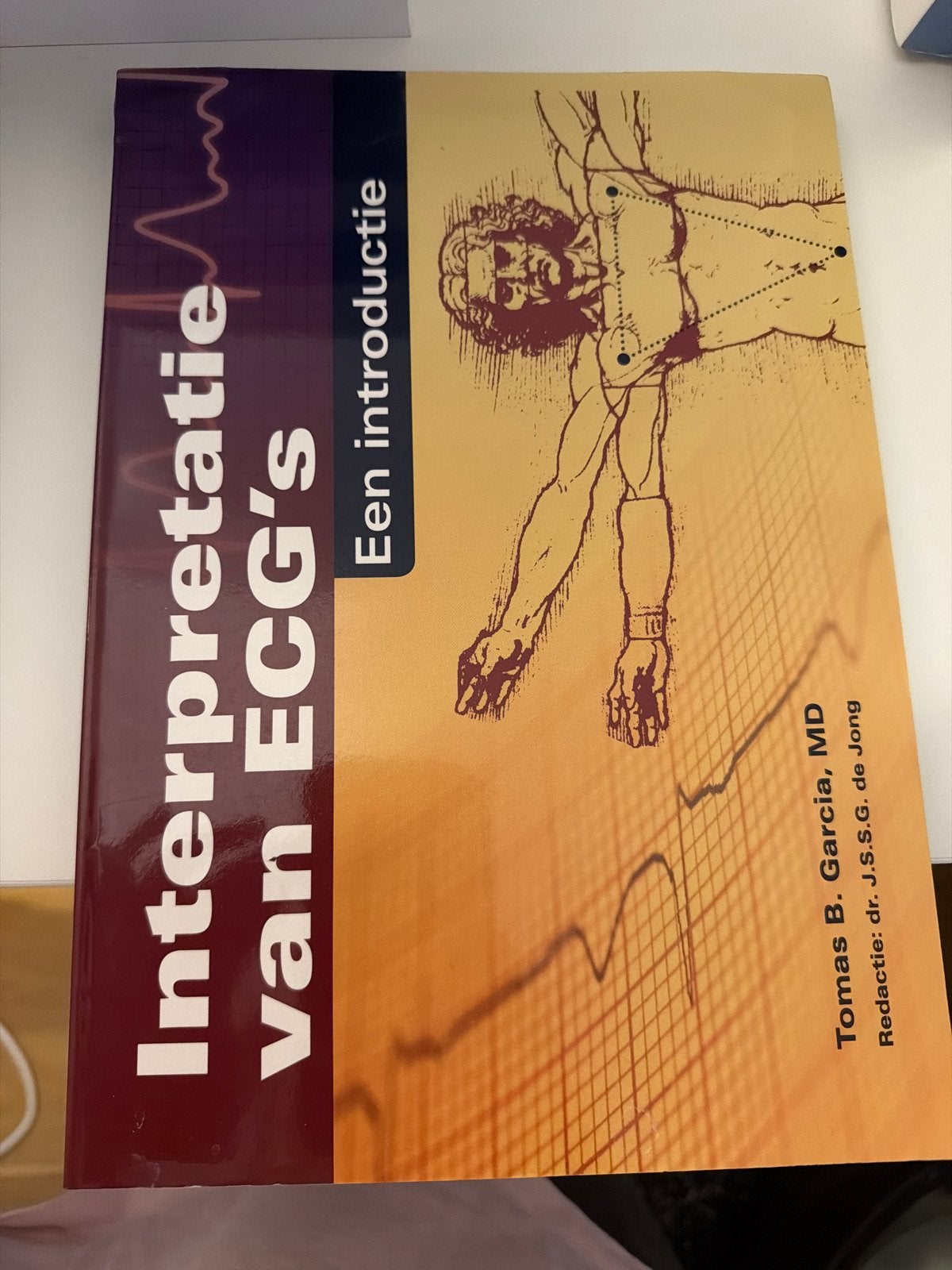 Interpretatie van ECG's - Een introductie, Boeken, Studieboeken en Cursussen, Ophalen of Verzenden, Beta, Zo goed als nieuw, HBO