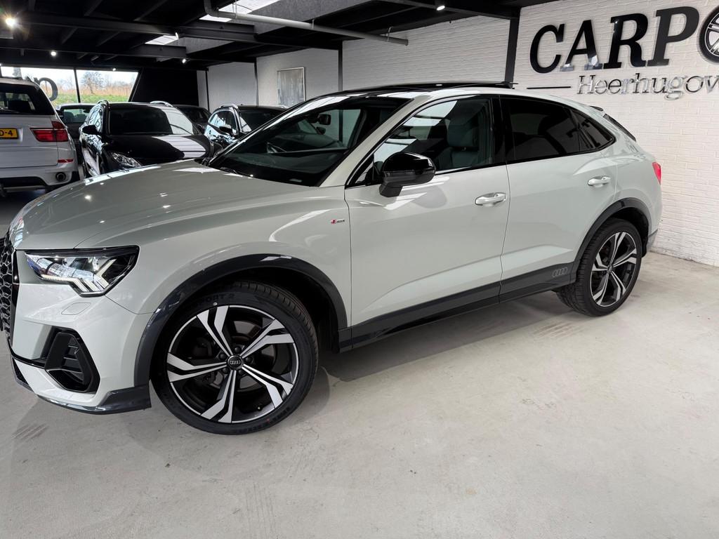 Audi Q3 Sportback 40 TFSI quattro S Edition 2020 3X S line P, Automaat, Gebruikt, 1984 cc, Bedrijf