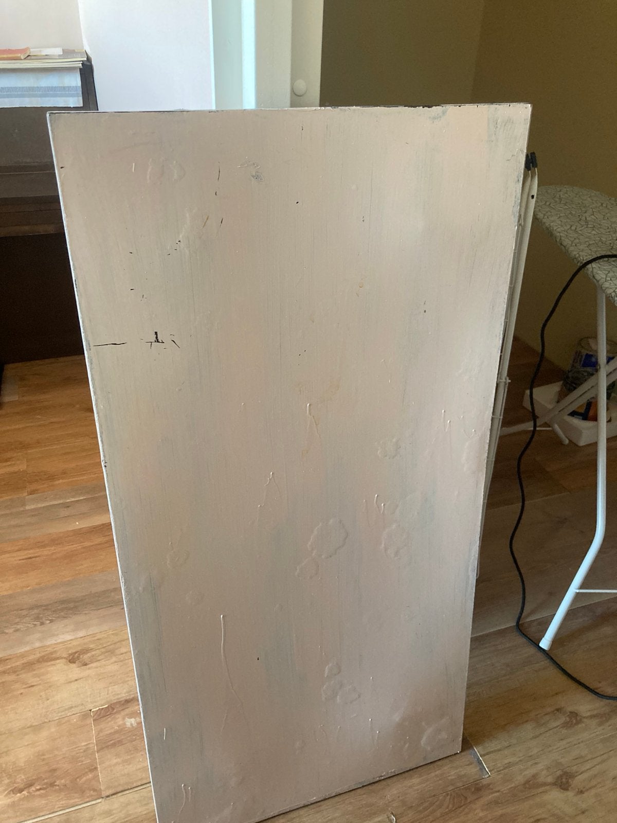 Tafel met wielen, Ophalen, Gebruikt, Hout