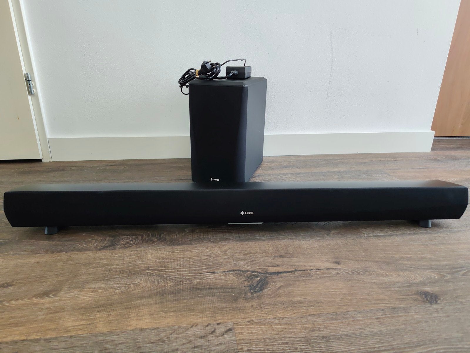 Heos (by Denon) Soundbar en Subwoofer set, Ophalen, Met externe subwoofer, Zo goed als nieuw