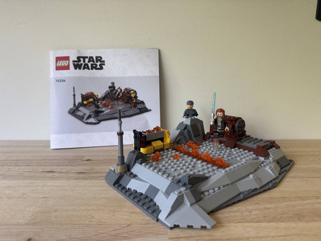 LEGO Star Wars - 75334 - Obi-Wan Kenobi vs. Darth Vader, Star Wars, Lego, Ophalen of Verzenden, Zo goed als nieuw