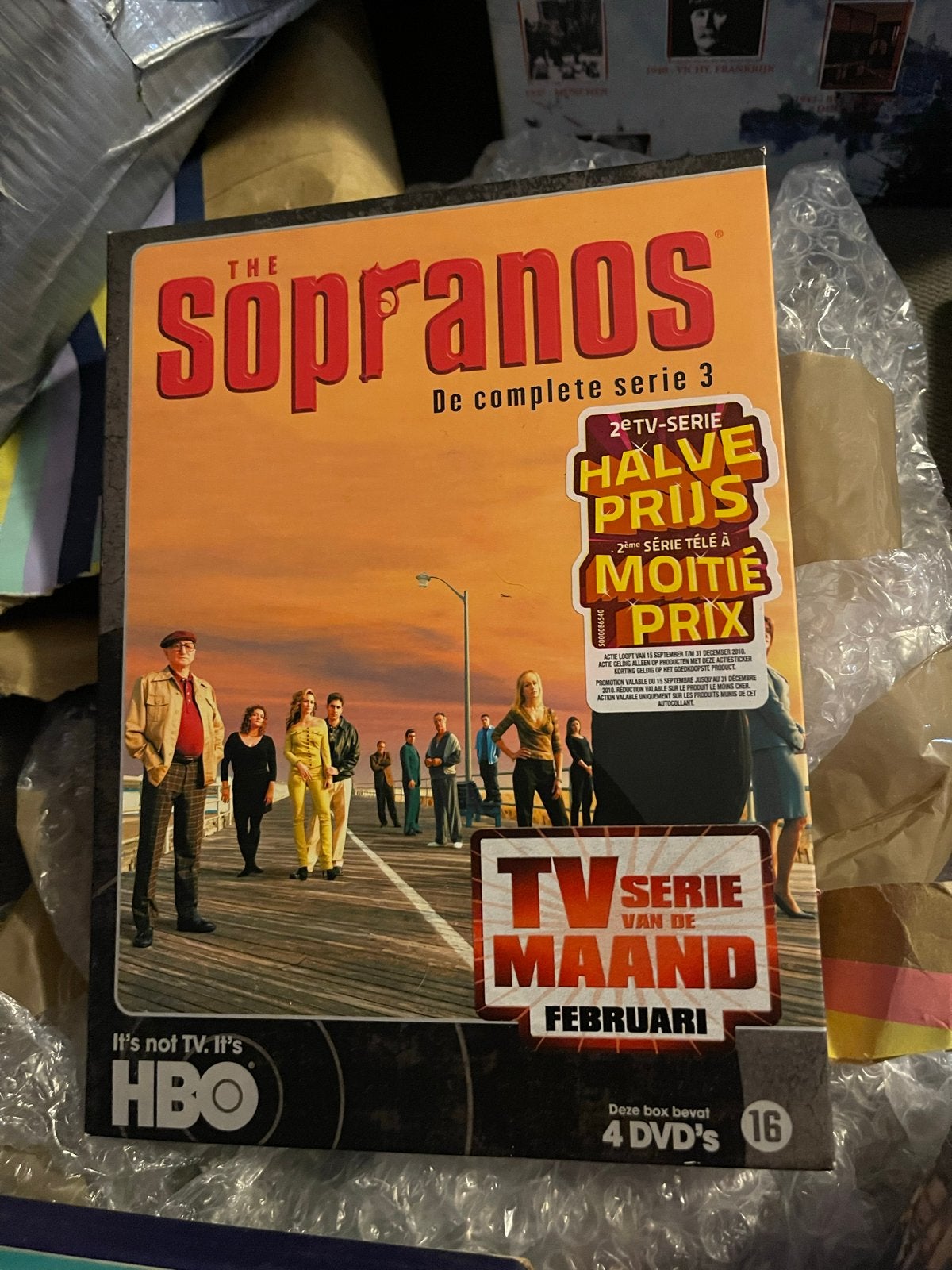 The Sopranos - De complete serie 3 (4 DVD's), Vanaf 16 jaar, Ophalen of Verzenden, Gebruikt, Drama
