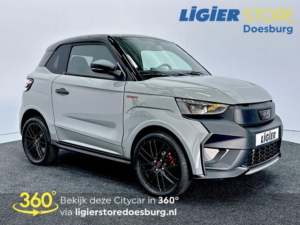 Ligier JS50 Ultimate Asfalt Grijs (12 kWh) Royaal bereik en, Gebruikt, Oostschans 76
4463 AM  Goes, NL, Info@urbanmobilitygroupbenelux.com