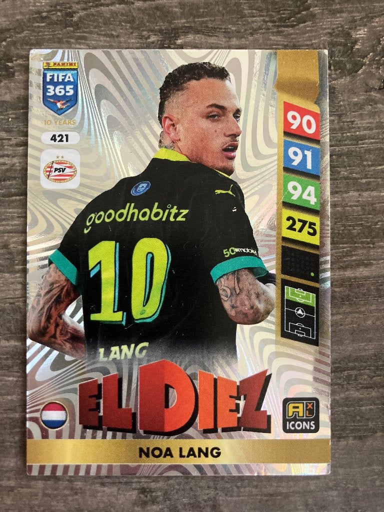 Noa Lang PSV FIFA 365 Adrenalyn XL 2025 Kaart, Ophalen of Verzenden, Zo goed als nieuw, PSV, Spelerskaart