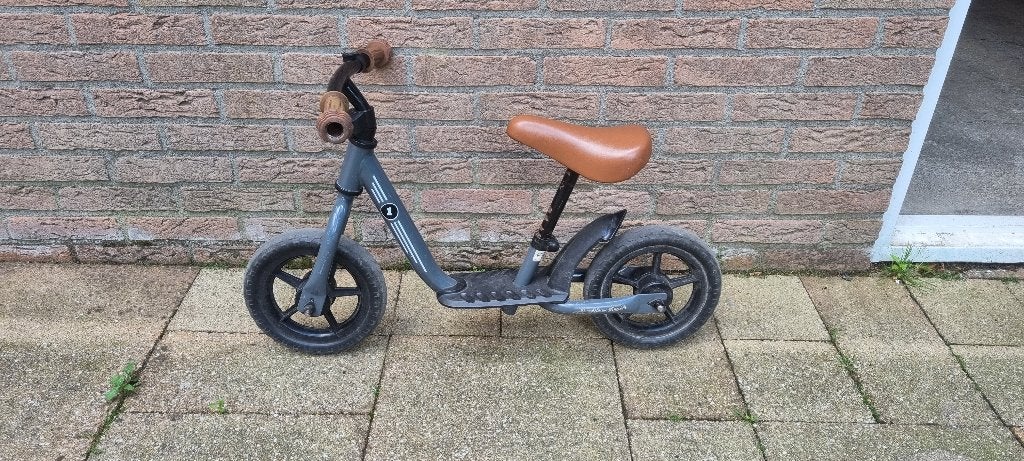 Loopfiets Bandits and Angels – Grijs/Bruin, Ophalen of Verzenden, Gebruikt, Loopfiets