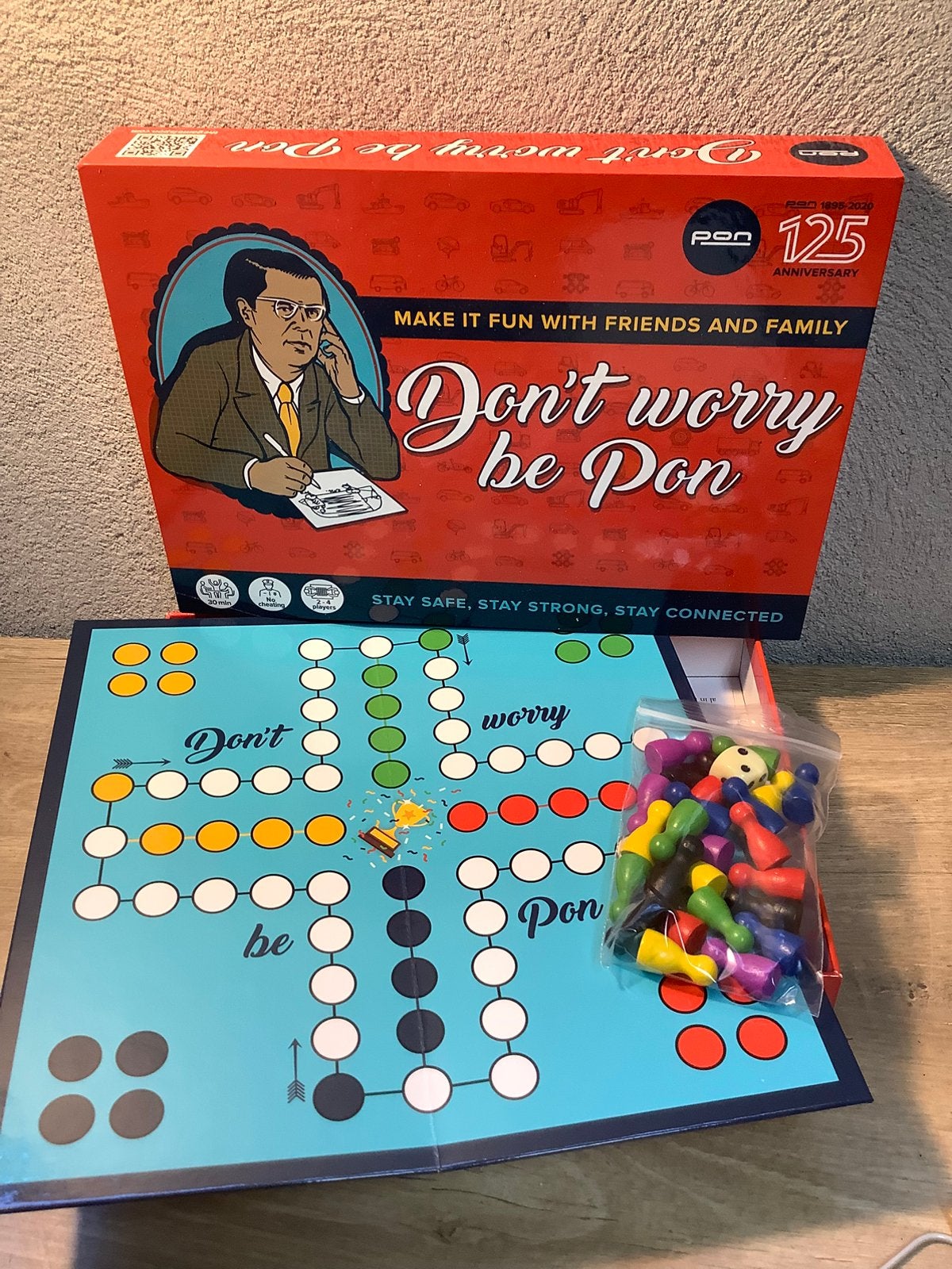 Pon mens erger je niet spel, Ophalen of Verzenden, Gebruikt