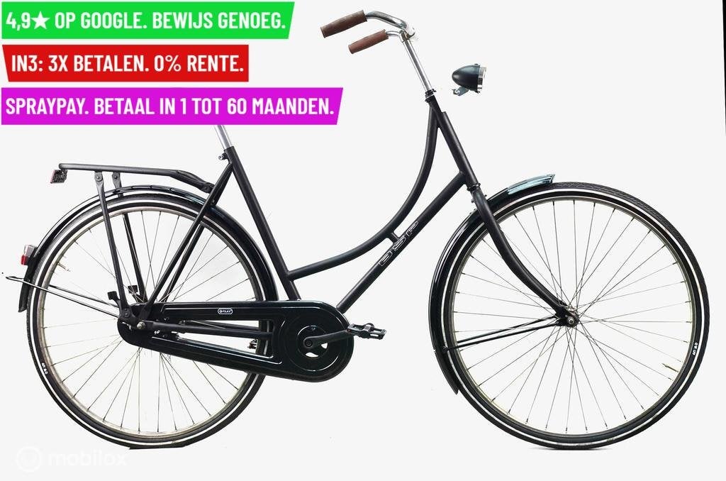 Damesfiets BSP Export 28"/58cm/1ver - Garantie/Levering