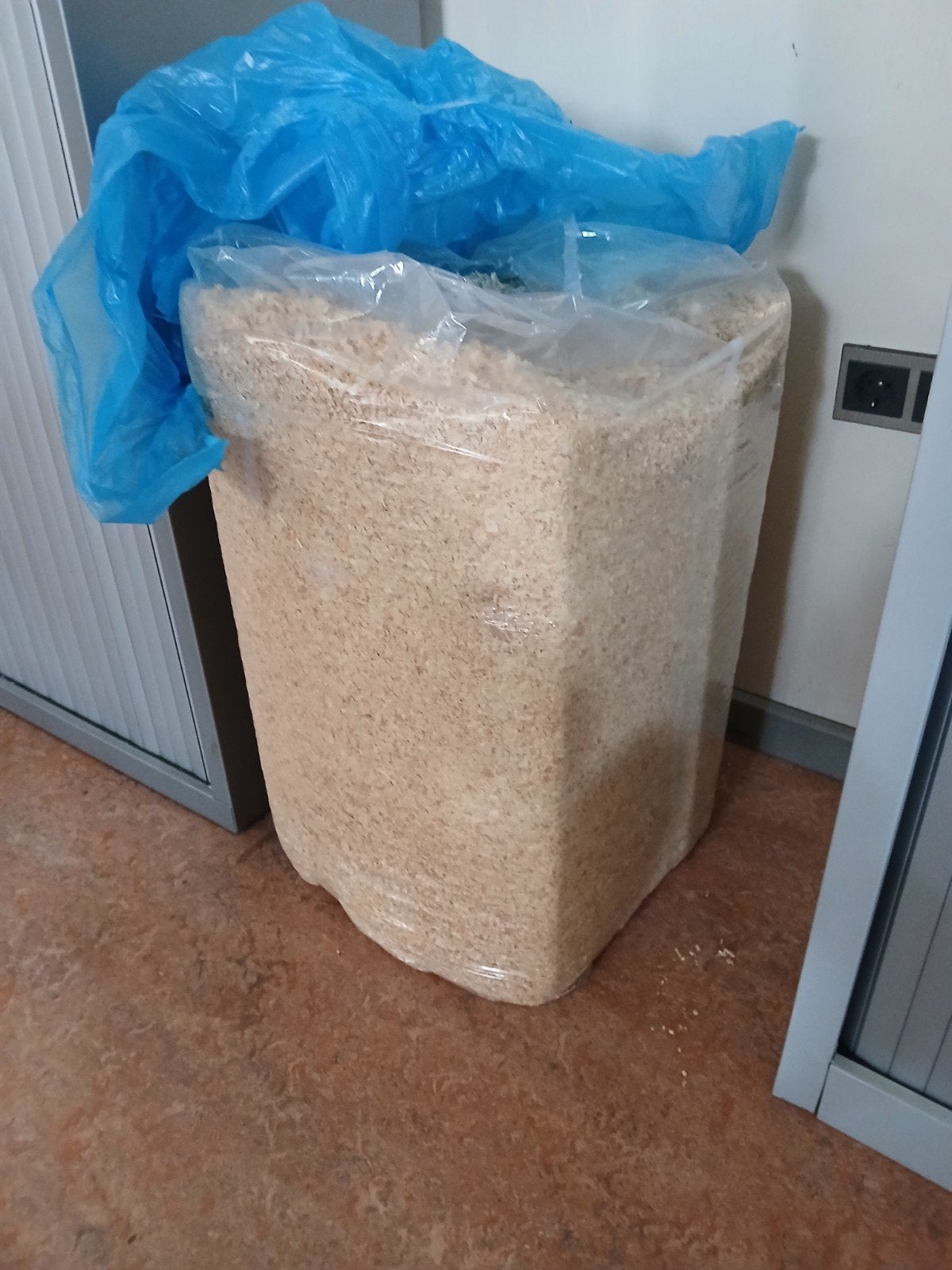 Houtkrullen Baal, Ophalen, Overige materialen, Minder dan 4 cm, 15 m² of meer