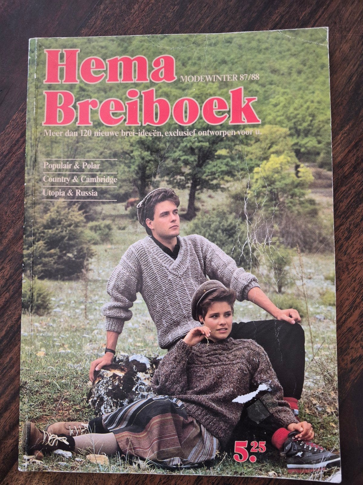 Vintage , Hema breiboek, Winter 1987/ 1988, Ophalen of Verzenden, Breien, Patroon of Boek
