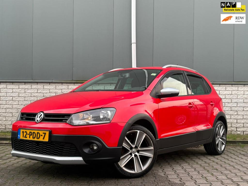Volkswagen Polo 1.4-16V Cross NWE distributieriem-Airco-Crui, Auto's, Voorwielaandrijving, Zwart, 4 cilinders, Origineel Nederlands
