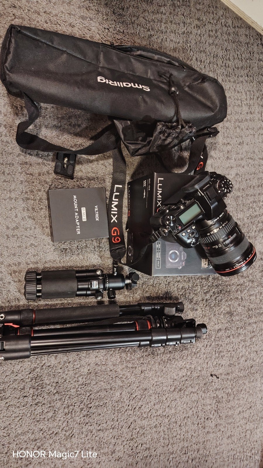 Panasonic lumix g9 set, Ophalen, Zo goed als nieuw
