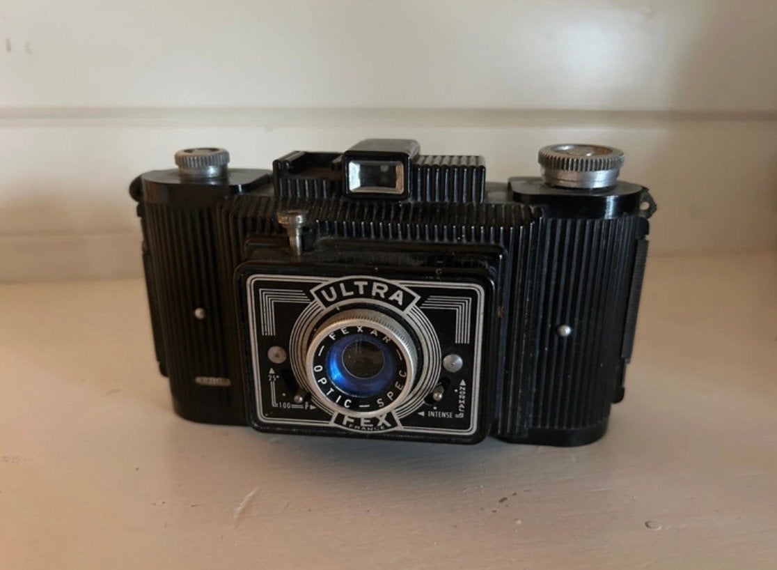Vintage Fex Ultra Optic-Spec camera - Zeldzaam verzamelobjec, Ophalen of Verzenden, Gebruikt, Compact, Overige Merken