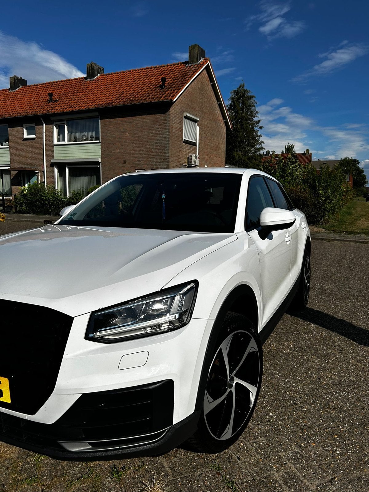 Audi Q2 1.6 TDI 116pk S Tronic 2017 Wit, Auto's, Audi, Particulier, Q2, Diesel, E, SUV of Terreinwagen, Automaat, Geïmporteerd