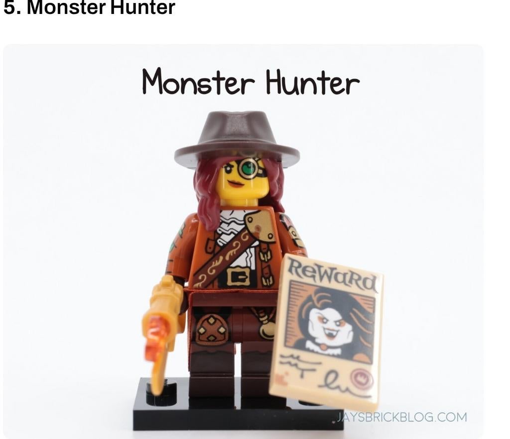 Monster Hunter minifiguren series 29, Ophalen of Verzenden, Nieuw