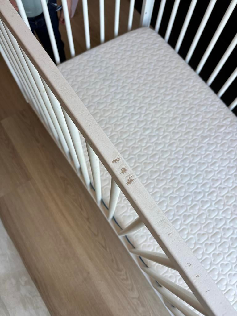 Ledikant met Aerosleep matras, Ophalen of Verzenden, Gebruikt, Ledikant