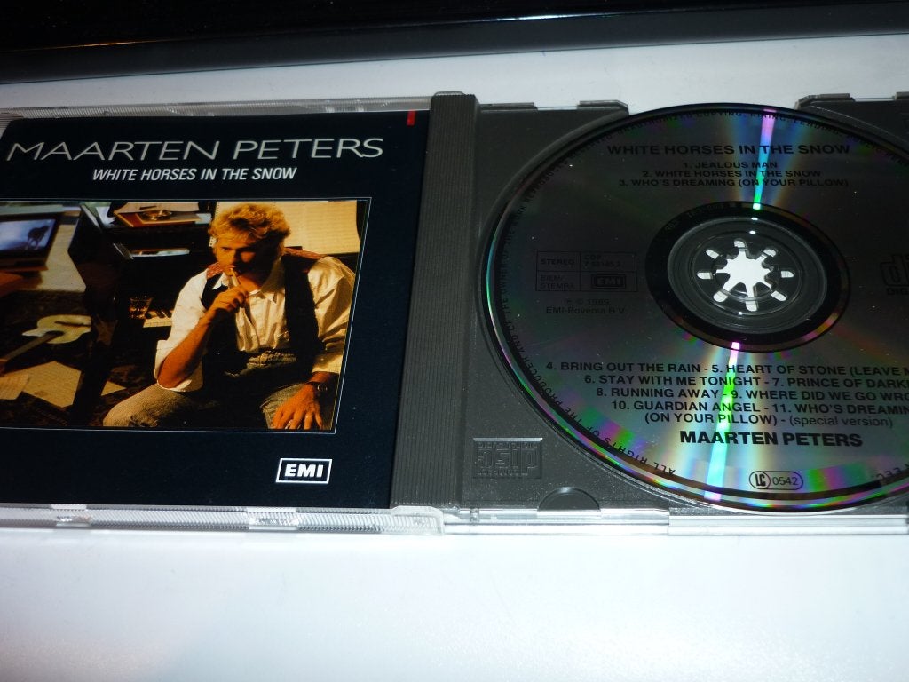 Maarten Peters de cd white horses in the snow, Verzenden, Zo goed als nieuw