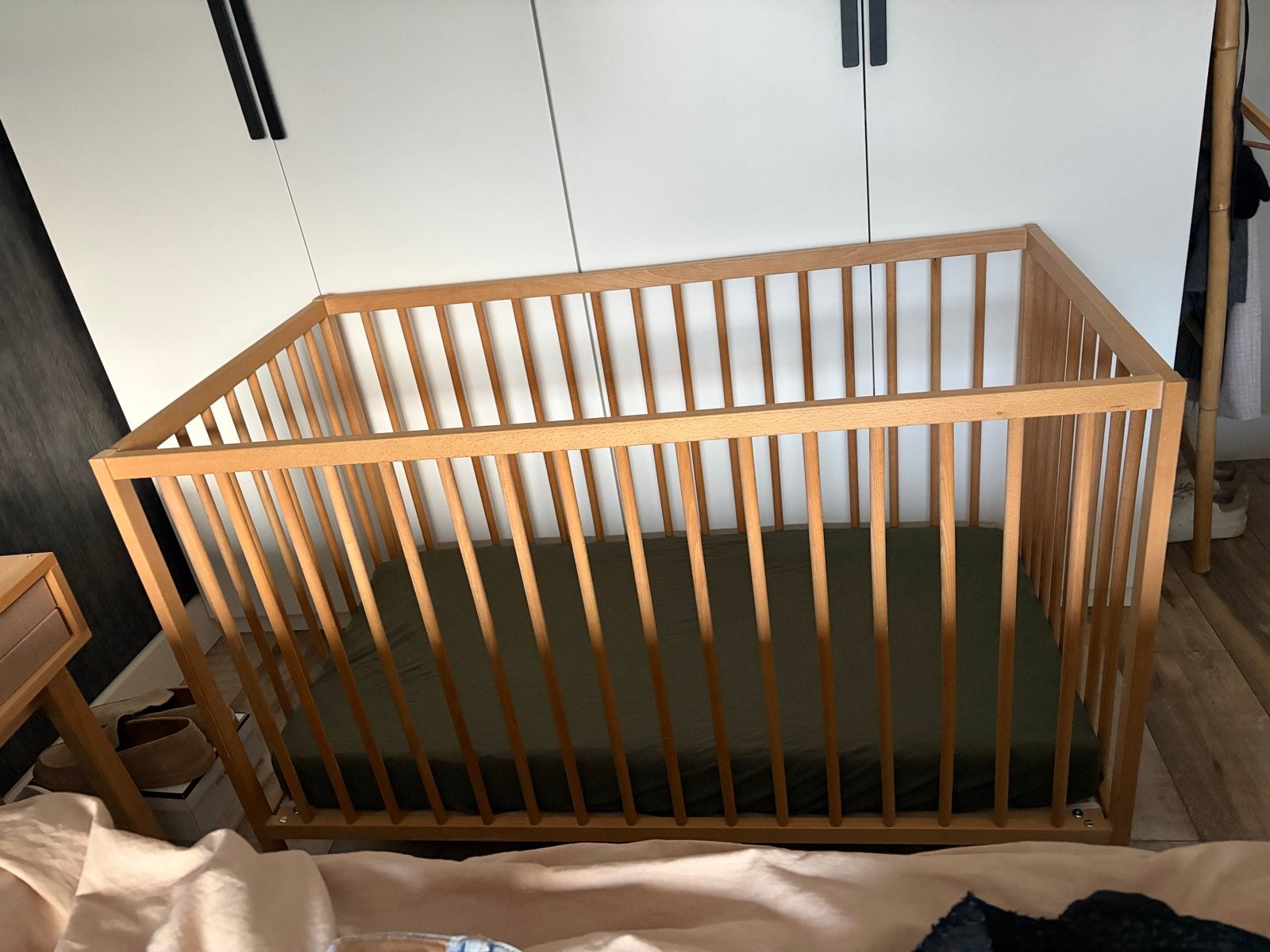 Houten ledikant Ikea Sniglar (eventueel gratis matras), Ophalen, Gebruikt, Ledikant