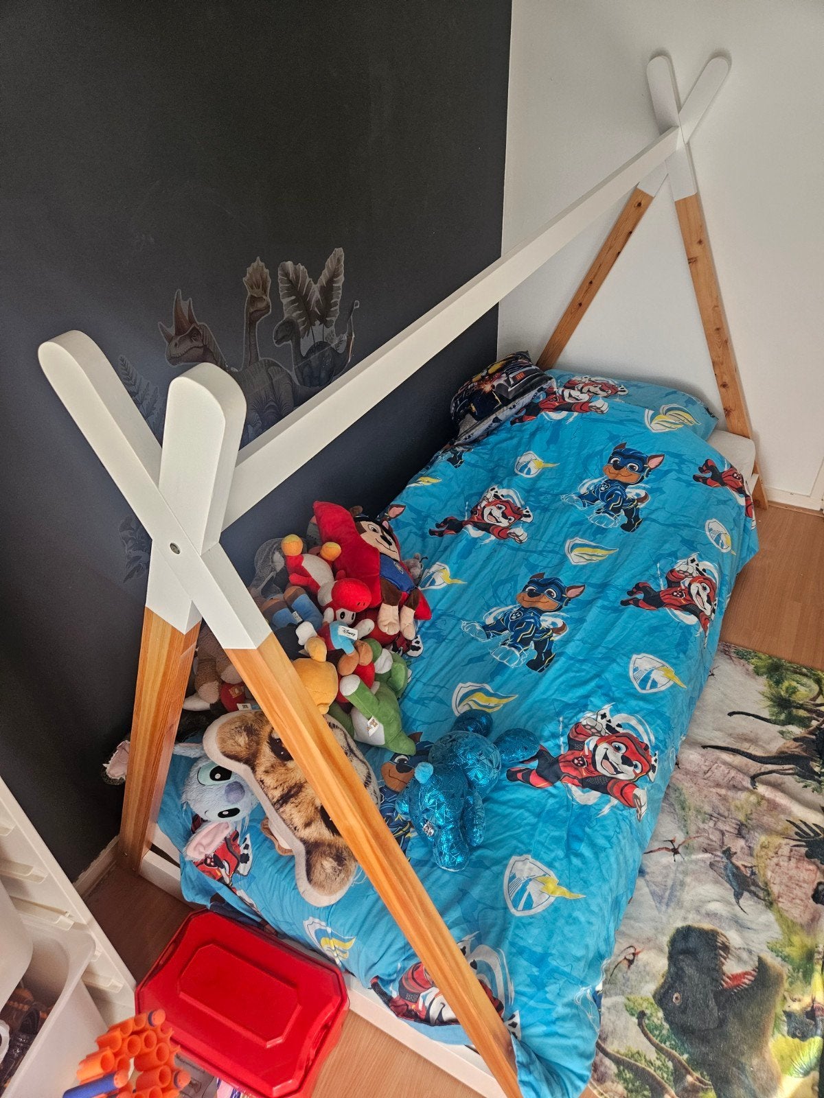 Tipi bed voor kinderen - Zo goed als nieuw, Ophalen, 85 tot 100 cm, 140 tot 160 cm, Zo goed als nieuw
