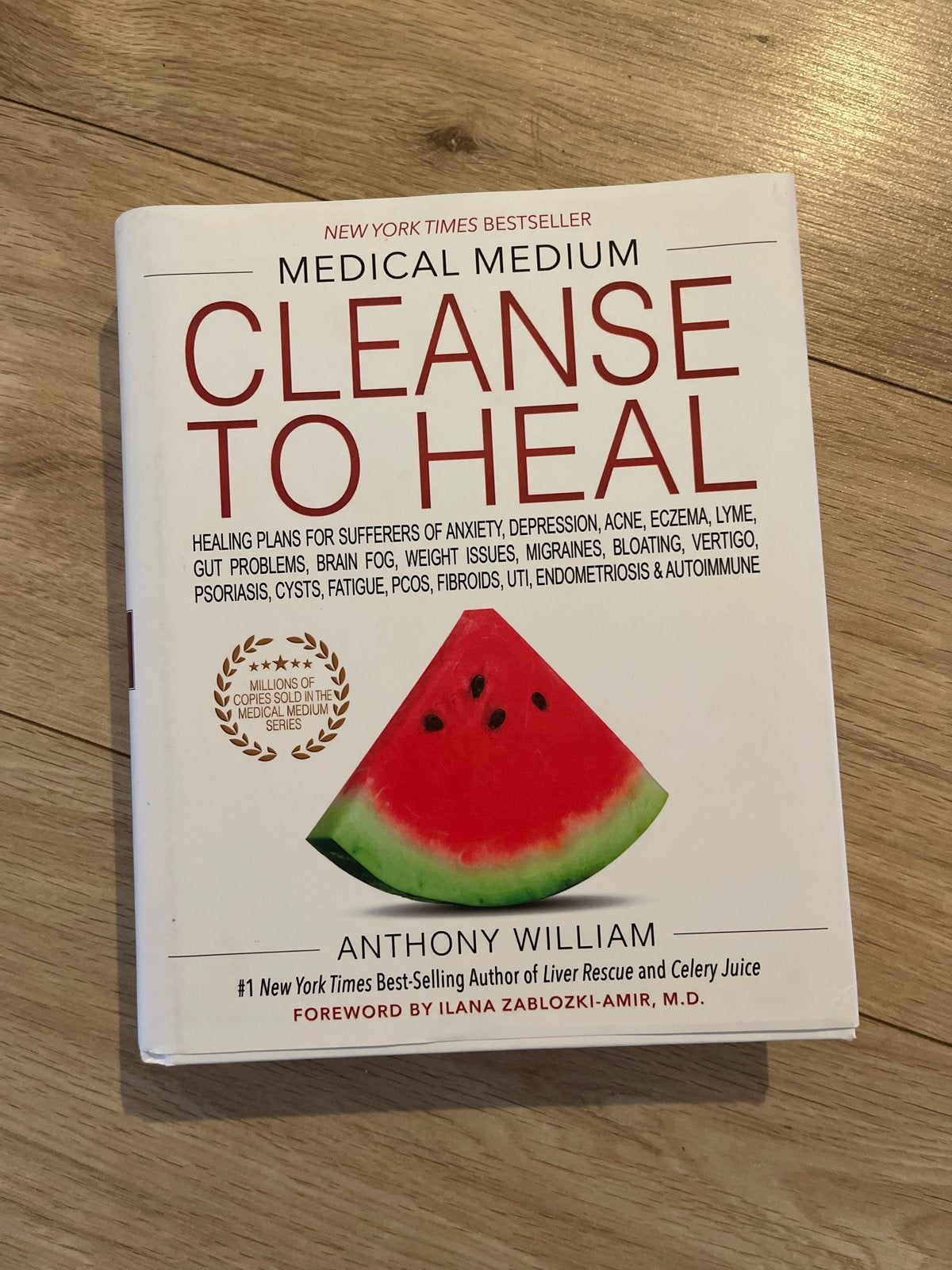 Medical Medium Cleanse To Heal - Anthony William, Ophalen of Verzenden, Zo goed als nieuw, Gezondheid en Conditie