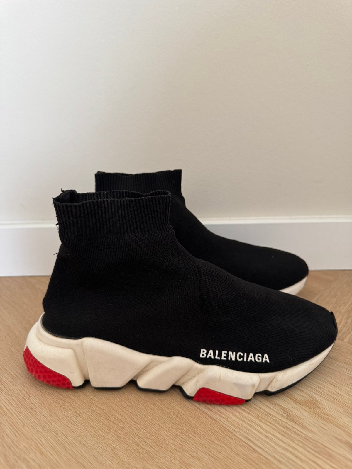 Balenciaga, Kleding | Heren, Schoenen, Gedragen, Sneakers of Gympen, Zwart, Ophalen of Verzenden