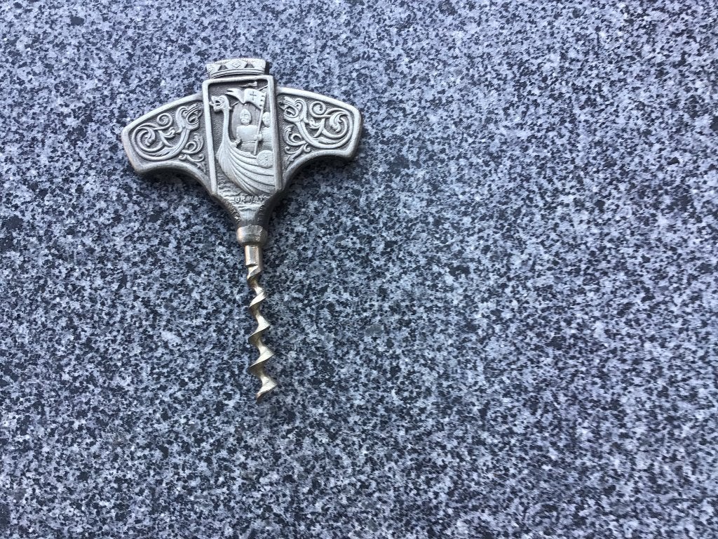 Vintage Konge Tinn kurkentrekker  tin, Ophalen of Verzenden