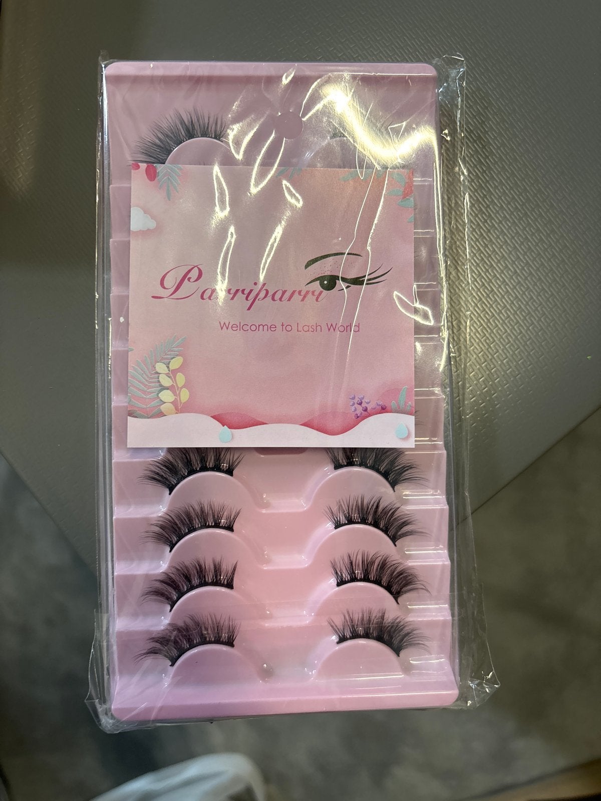 Nepwimpers set - Parripari - Welcome to Lash World, Ogen, Zwart, Nieuw, Ophalen of Verzenden