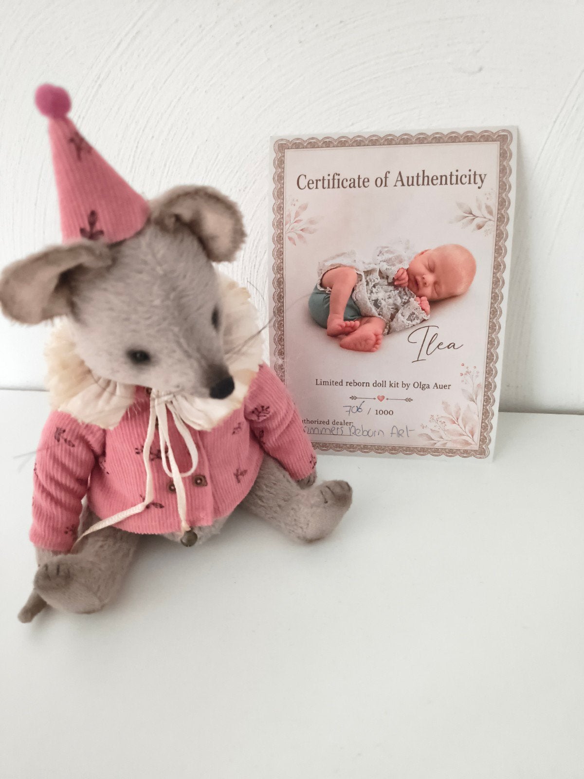 Reborn baby ilea, Verzamelen, Ophalen of Verzenden, Nieuw, Levensecht of Reborn