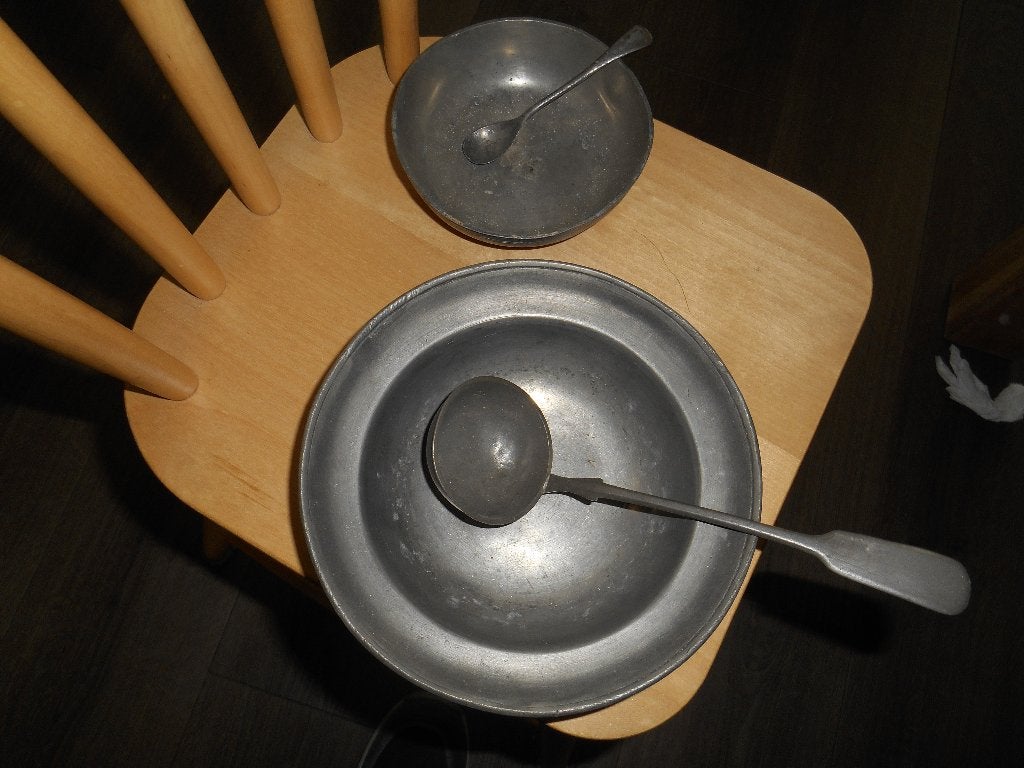 antiek tin, Antiek en Kunst, Ophalen of Verzenden