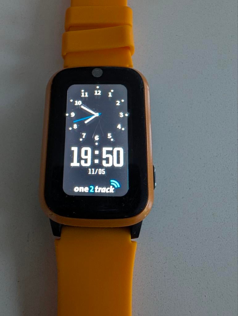 One2track Connect Up Horloge, Gebruikt, One2track, Oranje, Ophalen of Verzenden
