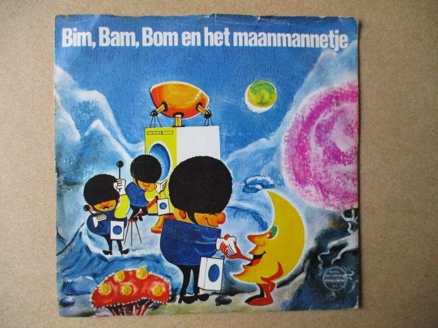 s0053 bio tex - bim bam bom en het maanmannetje, Ophalen, Gebruikt, 7 inch, Overige genres