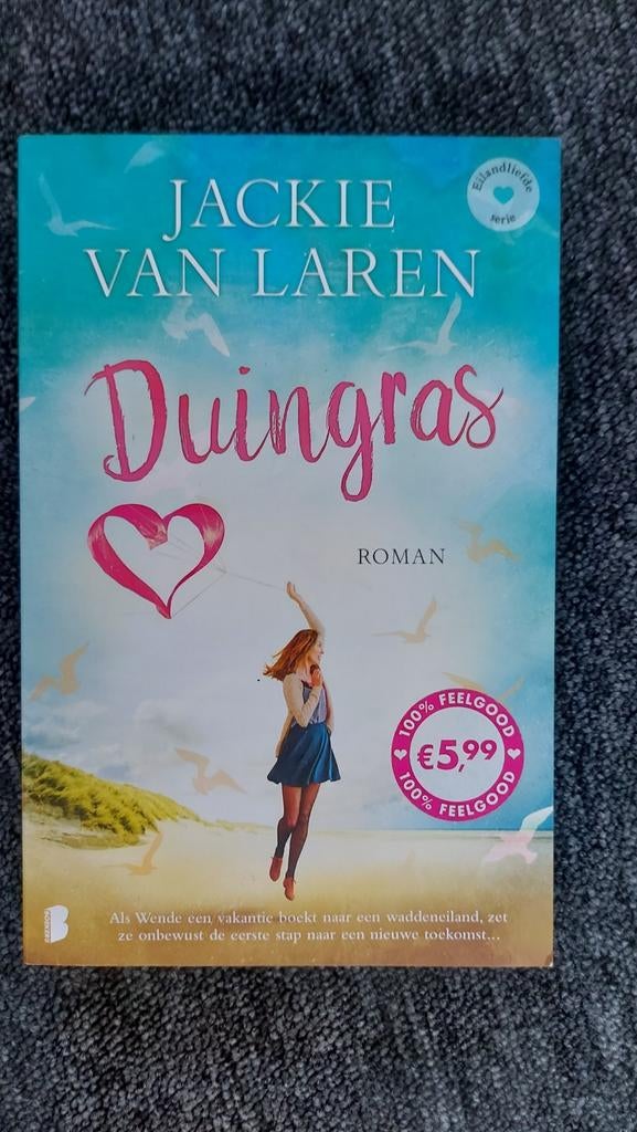 Duingras - Jackie van Laren (Roman), Ophalen of Verzenden, Zo goed als nieuw, Jackie van Laren, Nederland