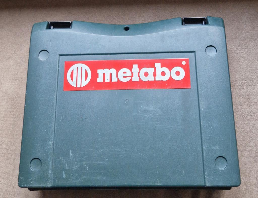 Metabo koffer boormachine , leeg, Ophalen, Gebruikt, Boormachine