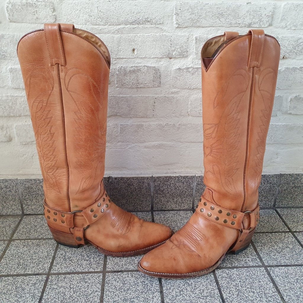 Sendra Boots westernlaarzen maat 38 leren western laarzen, Bruin, Ophalen of Verzenden, Gedragen, Hoge laarzen