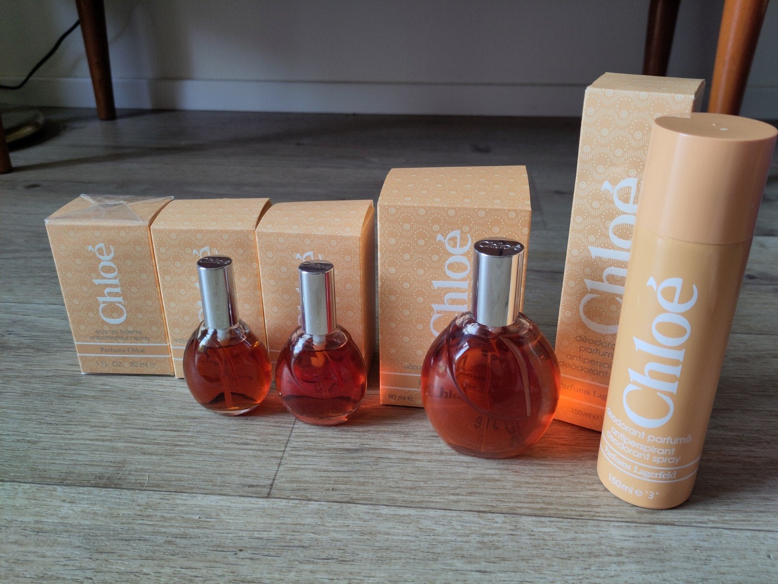 Vintage Chloé Eau de Toilette en Deodorant zeldzaam, Verzamelen, Ophalen of Verzenden, Nieuw