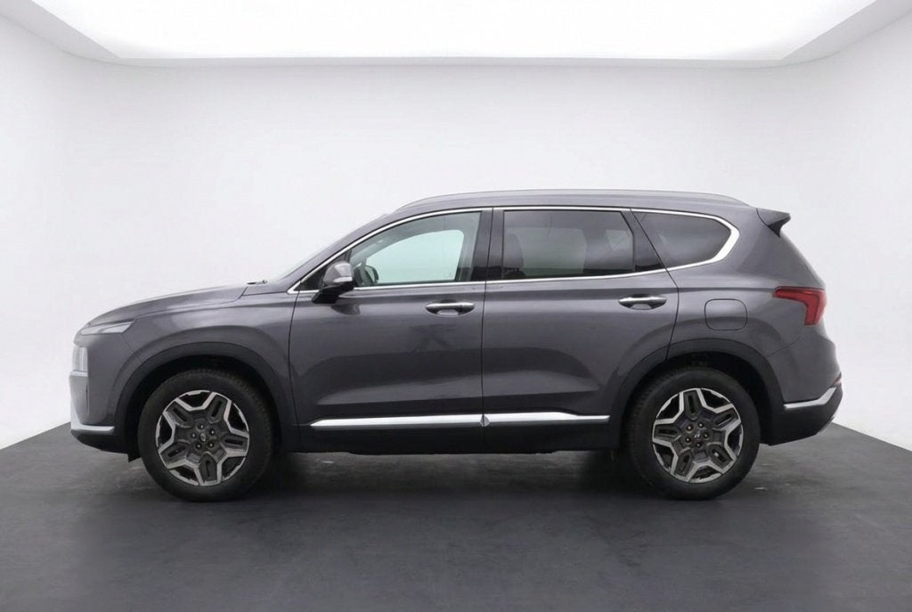 Hyundai Santa Fe 1.6 T-GDI HEV 230PK Premium Sky 7p l Leder, Auto's, Hyundai, Santa Fe, Gebruikt, 4 cilinders, 7 stoelen