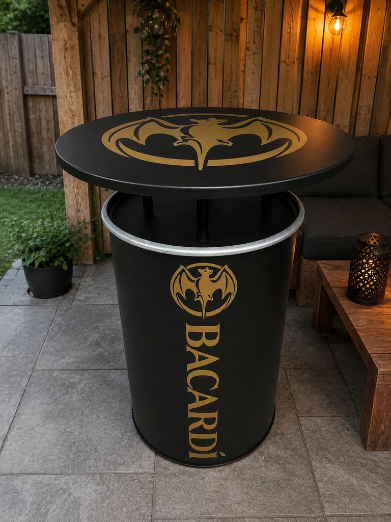 Bacardi Black & Gold Statafel Bartafel Zwart Goud Baco Rum, Ophalen, Nieuw