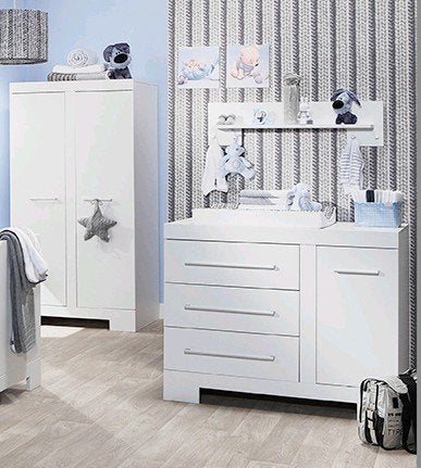 Kinderkamer Calgary Interbaby met box, Ophalen, Zo goed als nieuw, Jongetje of Meisje